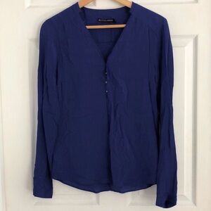 Blue Zara blouse